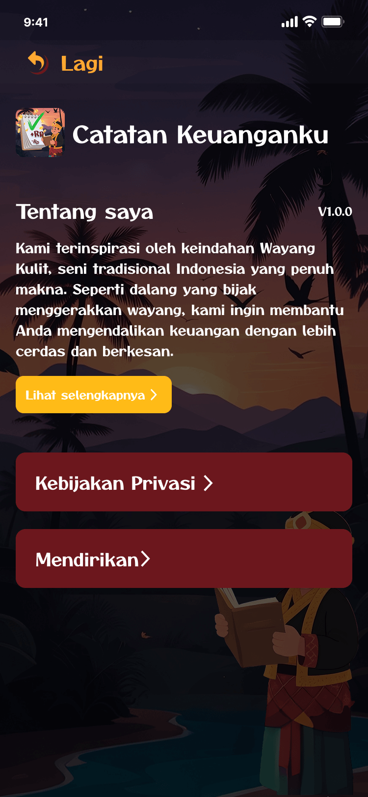 Settings Screen